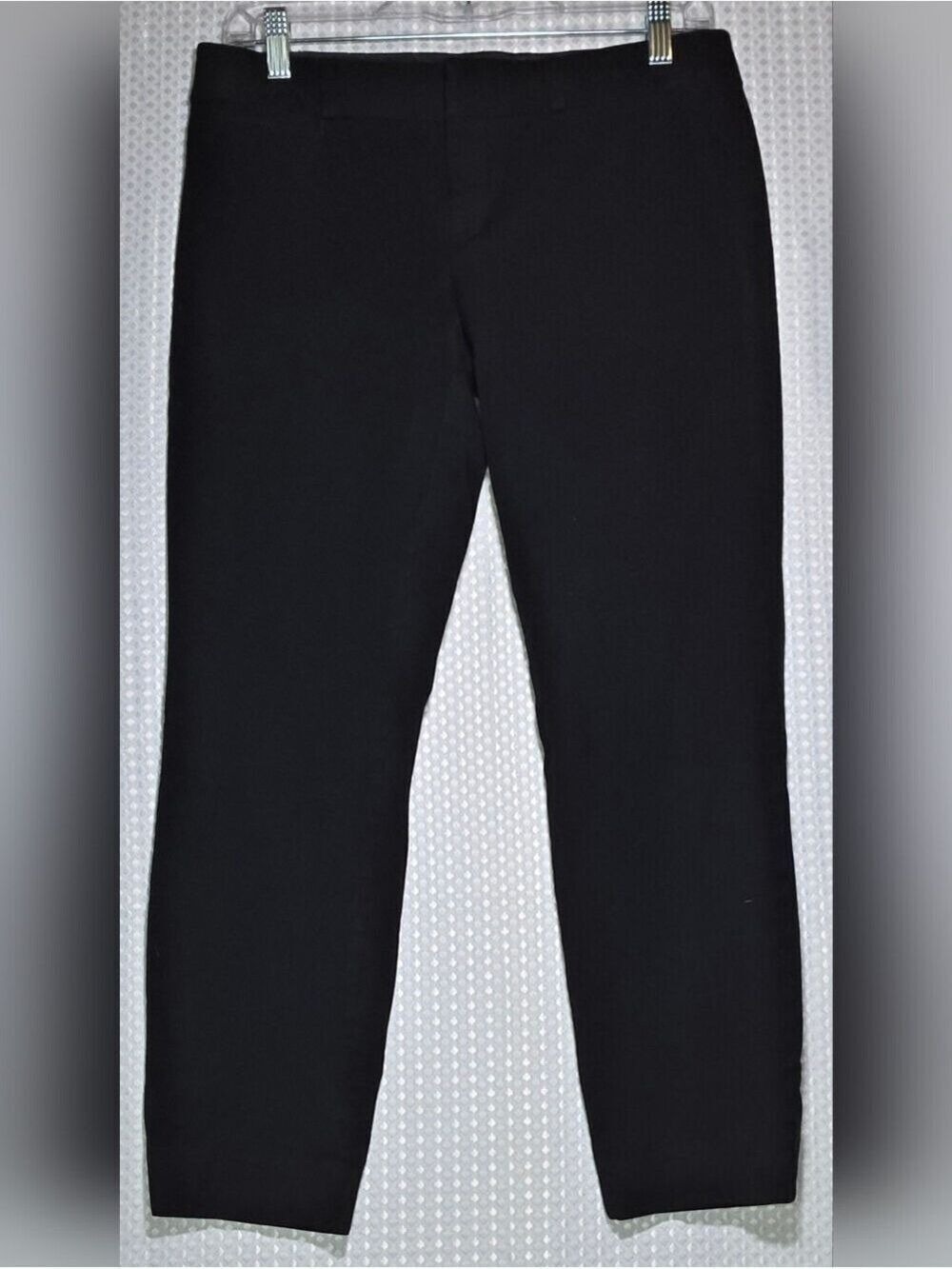 Banana Republic Sloan Fit Black Ankle Pants Size 6 Career Workwear - Picture 10 of 11